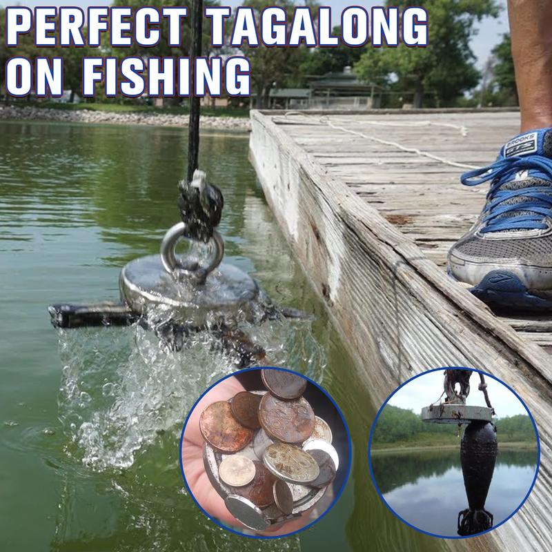 350lbs Strong Magnet Fishing with Countersunk Hole