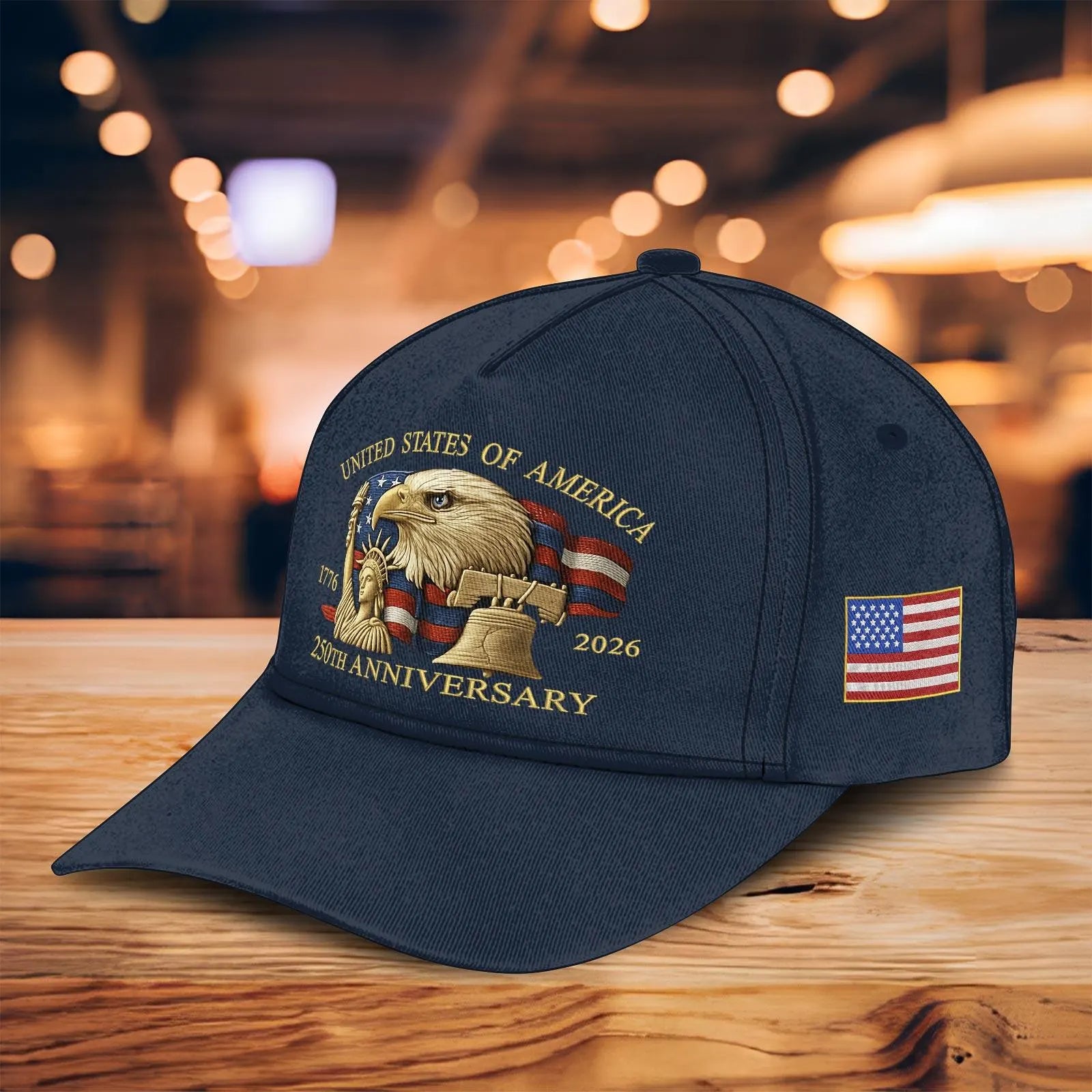 Print 3D Hat - United States 250th Anniversary Hat 1776–2026