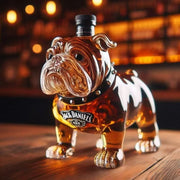 French Bulldog Whiskey Bottle