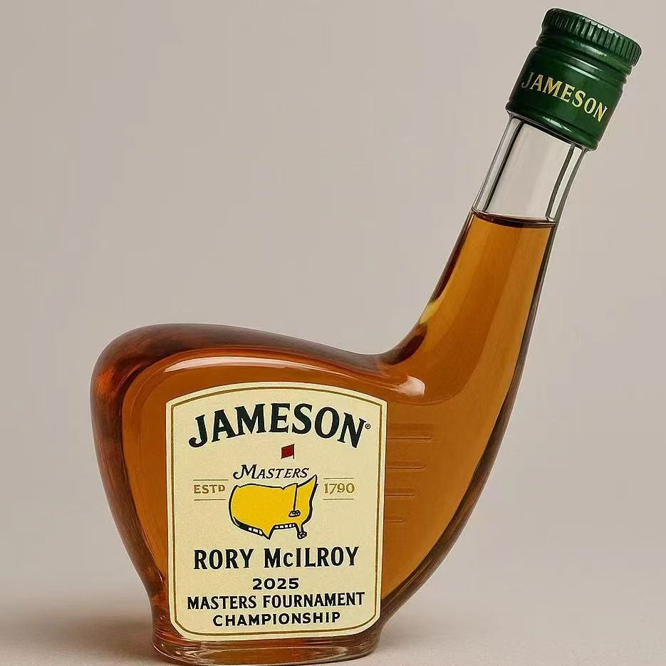 Golf Whiskey Bottle