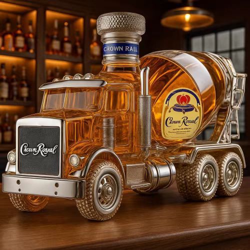 Car Whiskey Bottle