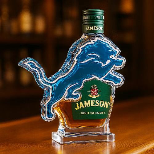 Lion Whiskey Bottle