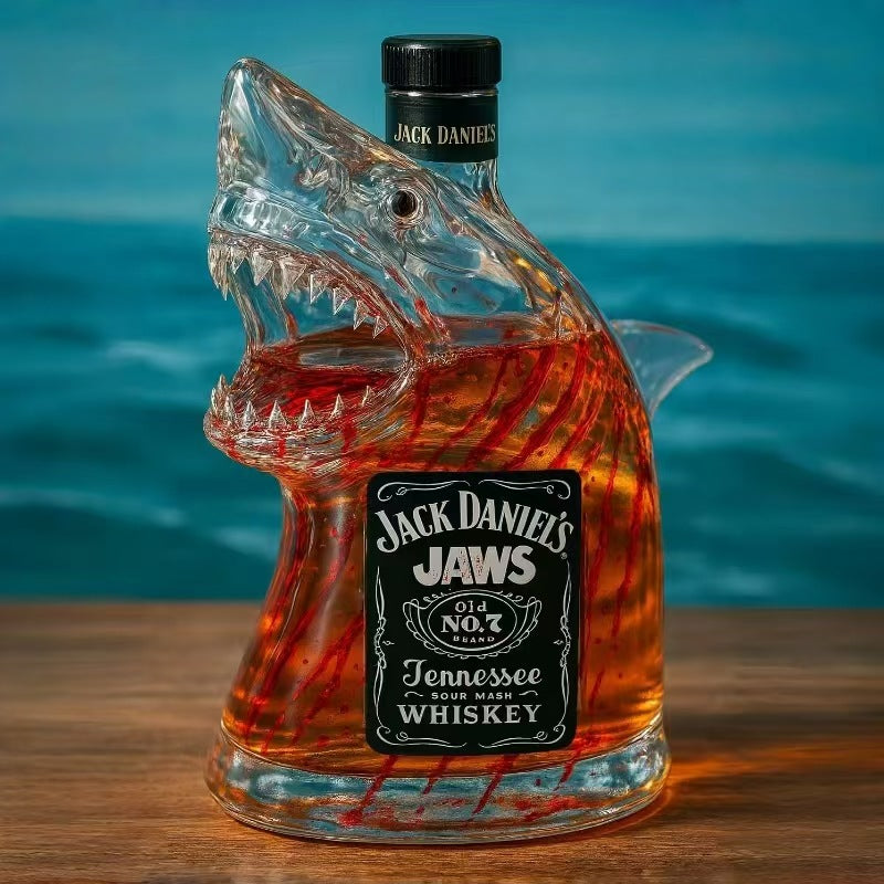 Shark Whiskey Bottle