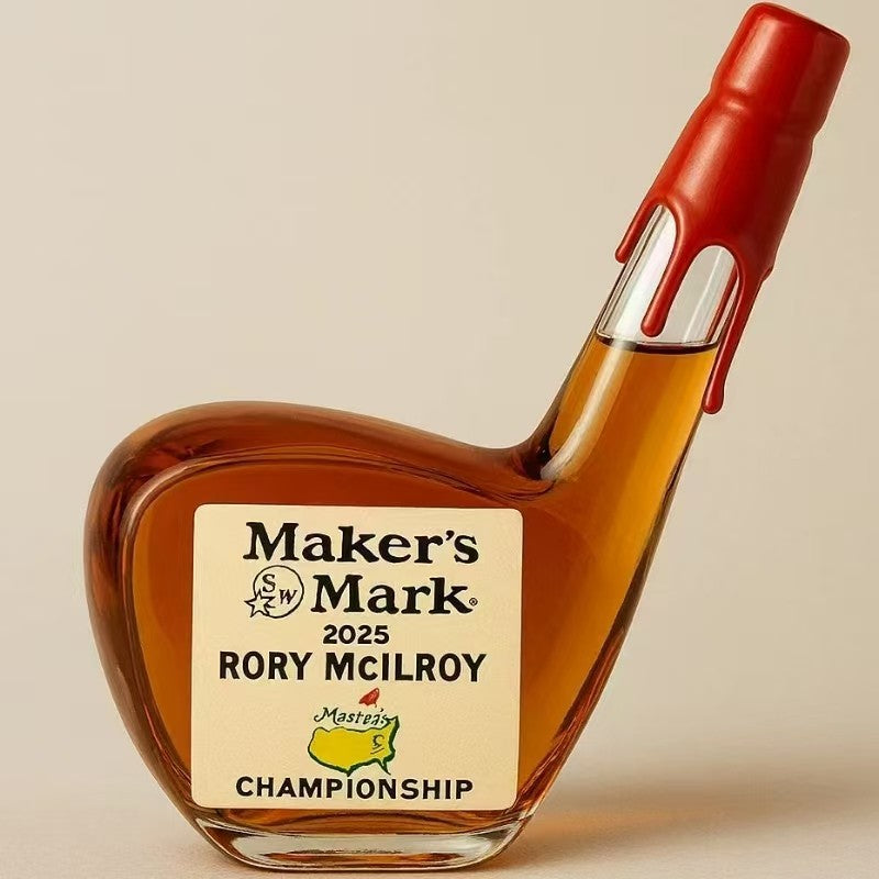 Golf Whiskey Bottle